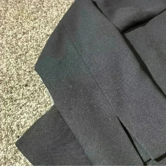 PENDLETON JACKET BLAZER VINTAGE VIRGIN WOOL SIZE 12 Petite 3 BUTTON Black- Note - Picture 3 of 13